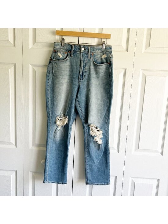 Madewell Denim - Madewell The Perfect Vintage Denman Wash Distressed Jeans Women's Size 28